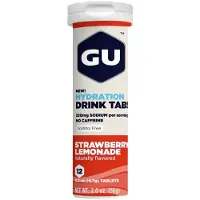 GÜ Hydration Tablettask Jordgubbscitronad 10 Enheter
