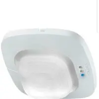 Steinel IR Quattro 8m COM2 närvaro- och skymningssensor, infälld, IP20, kvadrat, vit