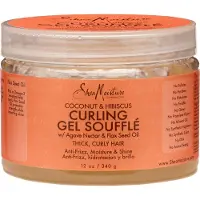 Shea Moisture , Curling Gel Soufflé, Kokos & Hibiskus, 12 oz (340 g)