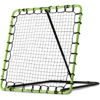 Exit Tempo multisport rebounder 120x120cm - grön/svart, Fyrkantig, Multi-station rebounder, Justerbar vinkel, Svart, Grön