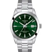 Tissot Rostfritt Stål Grön Urtavla Herr Modeklocka T127.407.11.091.01 grön