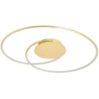 LINDBY Taklampor , Joline, Guld / mässing, Vardagsrum, Metall, Modern