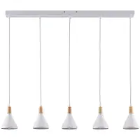 LINDBY Taklampa , Arina, dimbara, Vit, Vardagsrum, Metall, Modern
