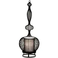 Forestier Bordslampa , Impératrice, Svart, Vardagsrum, Metall, Design