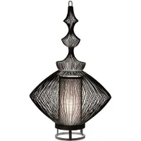 Forestier Bordslampa , Opium, Svart, Vardagsrum, Metall, Design