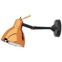 Rotaliana Vägglampa , Luxy H0 Glam, dimbara, Svart, Vardagsrum, Metall, Design