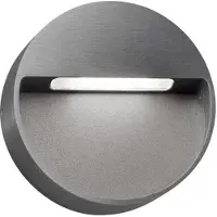 LIGHT-POINT Vägglampa , dimbara, Metallisk, Terrass, Aluminium