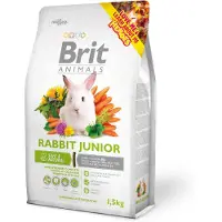 Brit ANIMALS Rabbit Junior Complete 1,5kg för unga kaniner