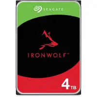 Seagate 4TB IronWolf NAS 5400RPM HDD 256MB Cache Internal Hard Drive (ST4000VN006)