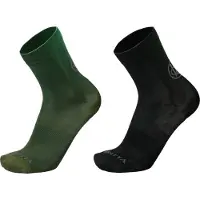 Beretta Short Shooting Socks (Färg: Svart & Grön, Storlek: Large)