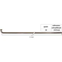 Sapim Leader Inox J-bend Ekrar 100 Enheter
