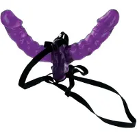 Fetish Fantasy Double Delight Strap-on - Lila - Lila