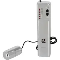 You2Toys - Vibratorägg - Silver - Trådlös fjärrkontroll