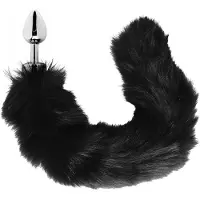 Rimba Tail Buttplug Small - Silver - Silver