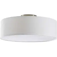LINDBY Taklampa Sebatin , dimbar, Creme / bärnsten, Sovrum, Textil / tyger / siden, Modern, Taklampa
