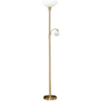 LINDBY Golvlampa , Elaina, Guld / mässing, Vardagsrum, Metall, Modern