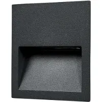 LUCANDE Utomhusbelysning , Loya, Svart, Balkong, Aluminium, Modern