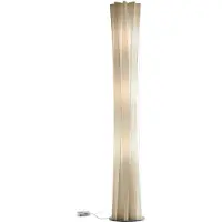 Slamp Golvlampa , Bach, dimbara, Guld / mässing, Vardagsrum, Plast, Design
