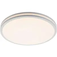 LINDBY Taklampor , Arnim, dimbara, Vit, Badrum, Plast, Modern