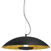 LINDBY Hänglampa Emilienne , dimbar, Svart, Vardagsrum / matsal, Metall, Modern, Pendellampa