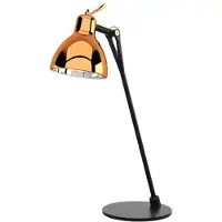 Rotaliana Bordslampa , Luxy T0 Glam, Svart, Vardagsrum, Metall, Design