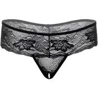 Daring Intimates Jane Stringtrosor - Svart - S/M - Svart