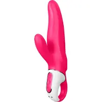 Satisfyer Mr. Rabbit - vattentät vibrator med klitorisstimulator (rosa)