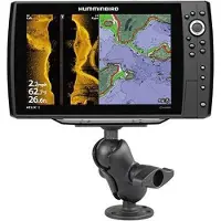 RamMounts RAM Mounts Drill-Down dubbel kulfäste för Humminbird Helix 8, 9, 10 & 12