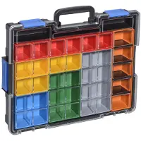 Allit EuroPlus Pro K44/18 Sortimentlåda (L x B x H) 355 x 440 x 76 mm Antal fack: 18 Innehåll 1 st
