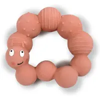 Filibabba Bitring - Lily The Larva - Peach - - One Size - Bitring