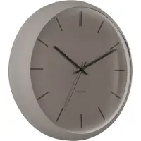 Karlsson väggklocka Nirvana Globe dark warm grey KA5859GY