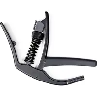 D'addario And Co D’Addario CP-10 NS Tri-Action Capo Black