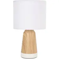 Corep Bordslampa , Baltik, Vit, Vardagsrum, Metall