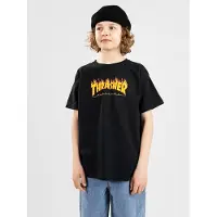 Thrasher Flame Kids Kids T-Shirt black, L