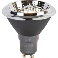 LUEDD GU10 3-stegs dim till varm LED-lampa AR70 6W 320lm 2000-3000K