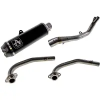 Arrow Indy Race Dark T-max 560 2021 Titanium Typgodkänt Komplett Avgassystem