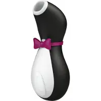 Satisfyer Pro Penguin Klitoris Stimulator - Svart - Svart