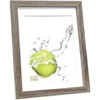 Deknudt Frames S66KH3P1_18 Växelram akryl Pappersformat: 18 x 24 cm (B x H) 18 cm x 24 cm Grå