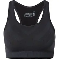 Smartwool Merino Sport Seamless Racerback Bra Black