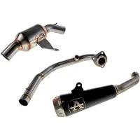 Arrow Pro Race Dark Duke 125 21 71936prn+71764mi Typgodkänt Komplett Avgassystem