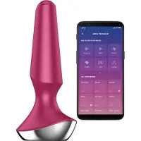 Satisfyer Plug-ilicious 2 Vibrator 14 cm - Svart - Svart