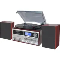 Roadstar HIF-8892DBT Vintage Skivspelare CD&DAB