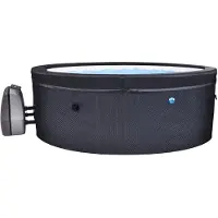 NetSpa Vita 156x70 Cm Varm Uppblåsbar Badbalja Med Externa Paneler