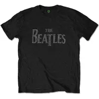 Ginza.se The Beatles: Unisex T-Shirt/Drop T Crystals (Black) (Embellished) (XX-Large)