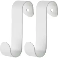 TVS Hooks Ø19 mm WHITE - Krokar för handduksradiator, Ø19 mm