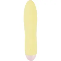 You2Toys Cuties Mini Yellow - uppladdningsbar silikonstavvibrator (gul)