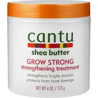 Cantu , Sheasmör, Stärkande behandling för stark tillväxt, 173g (6 oz) white