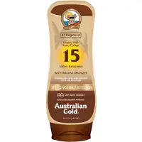 Australian Gold Sunscreen Lotion with Bronzer SP 15 - 237 ml