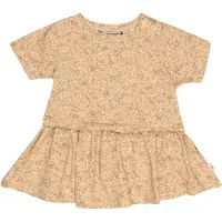 Wheat Klänning - Knappt Beige Small Blommor - - 74 - Klänning