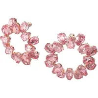Swarovski Millenia Päronslipad Kristall Stora Creolörhängen Damörhängen Rosa 5614932 Pink,F